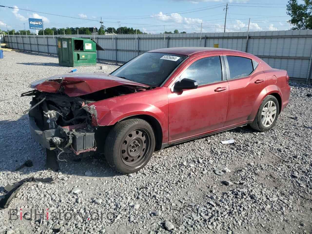 Фотография 1C3CDZAB0EN153742 - DODGE AVENGER 2014