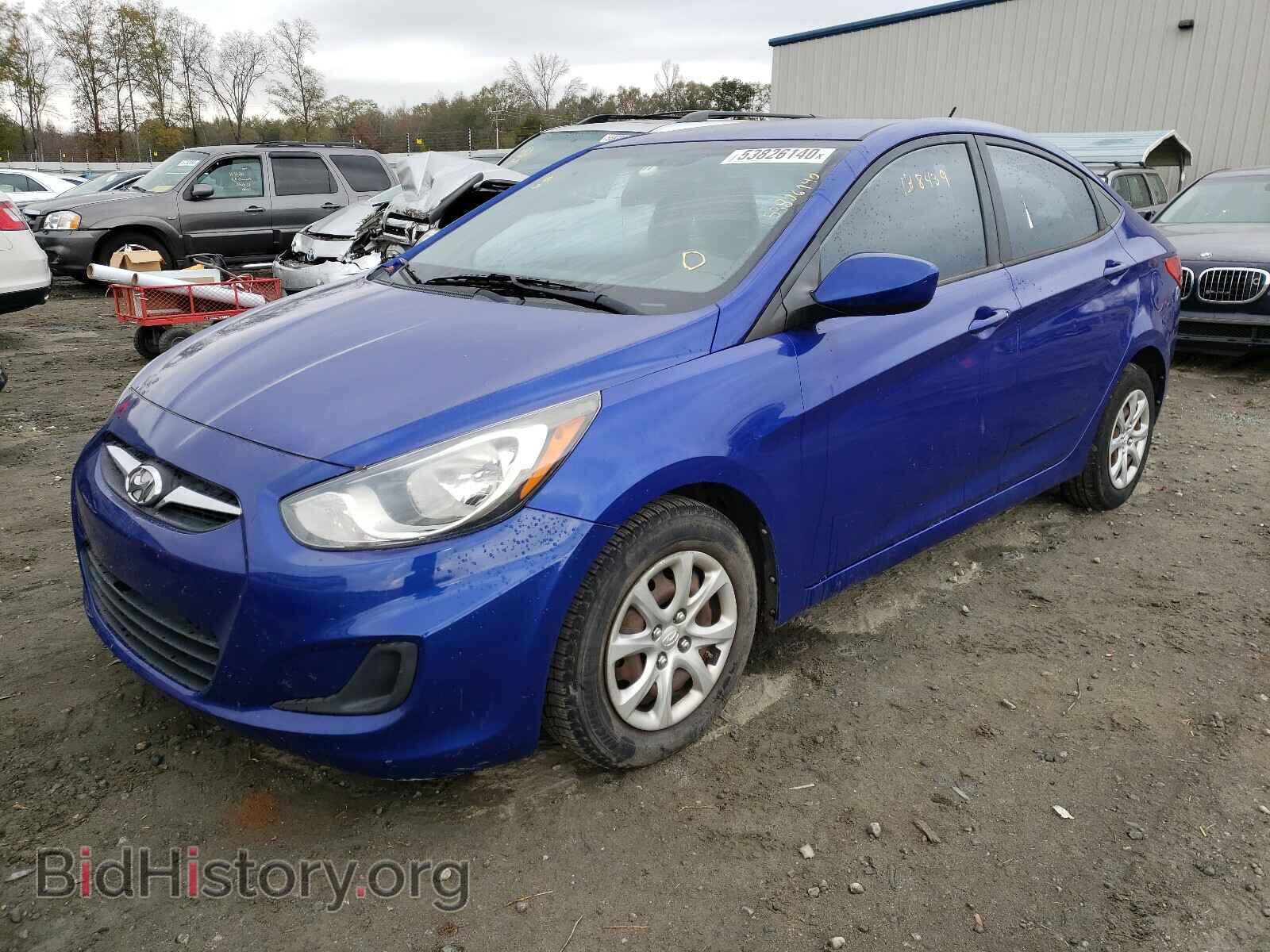 2014 HYUNDAI ACCENT - VIN: KMHCT4AE3EU649633 - Фото 2