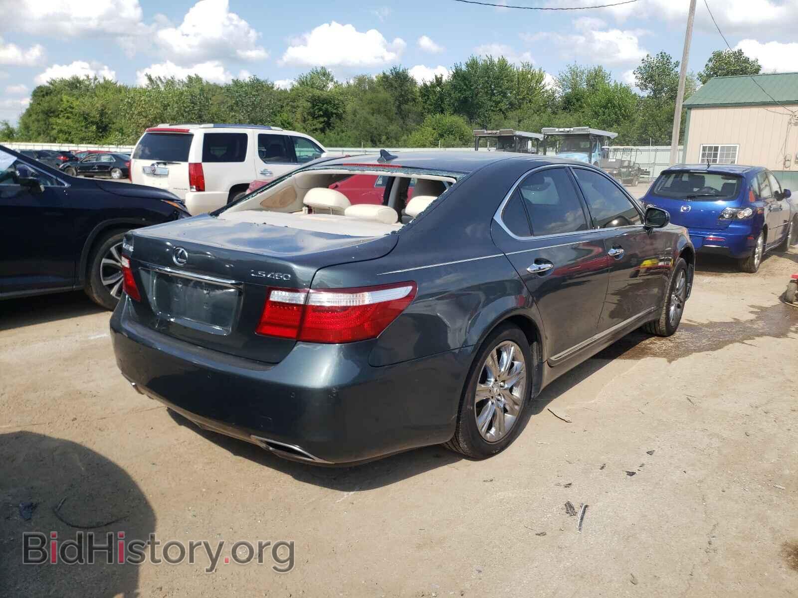 2007 LEXUS LS460 - VIN: JTHBL46F675038461 - Фото 4