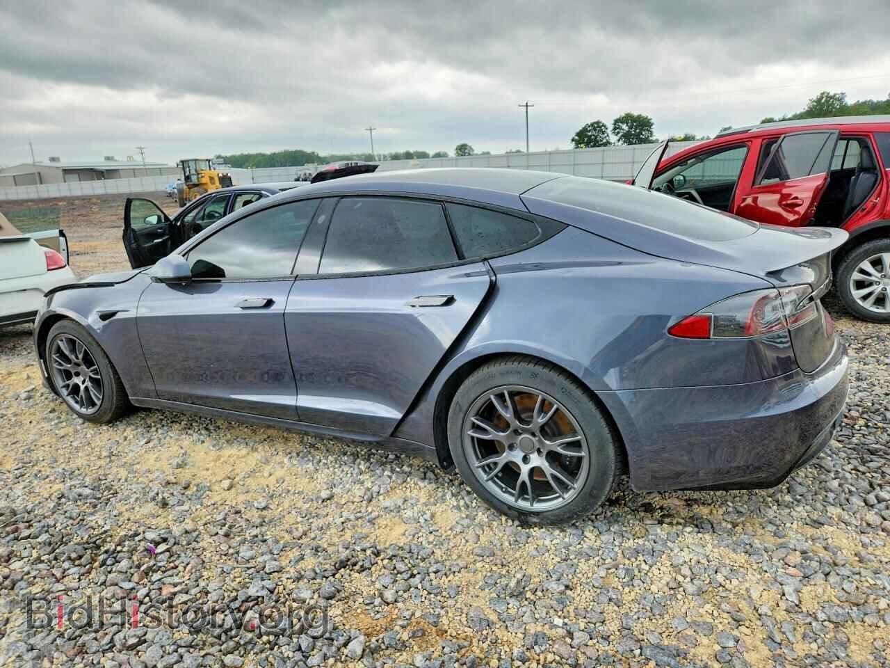 2021 TESLA MODEL S - VIN: 5YJSA1E62MF439023 - Фото 2