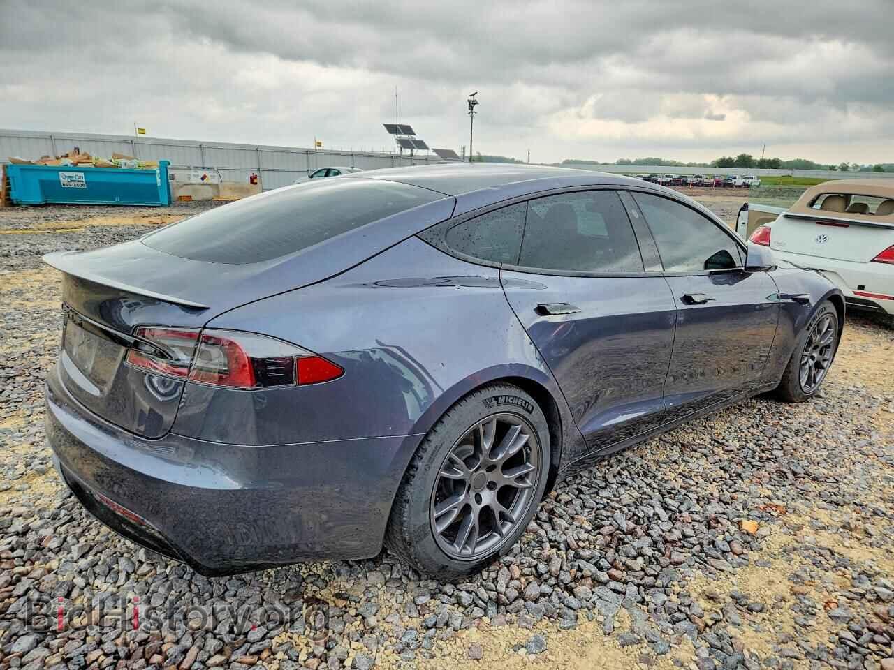 2021 TESLA MODEL S - VIN: 5YJSA1E62MF439023 - Фото 3