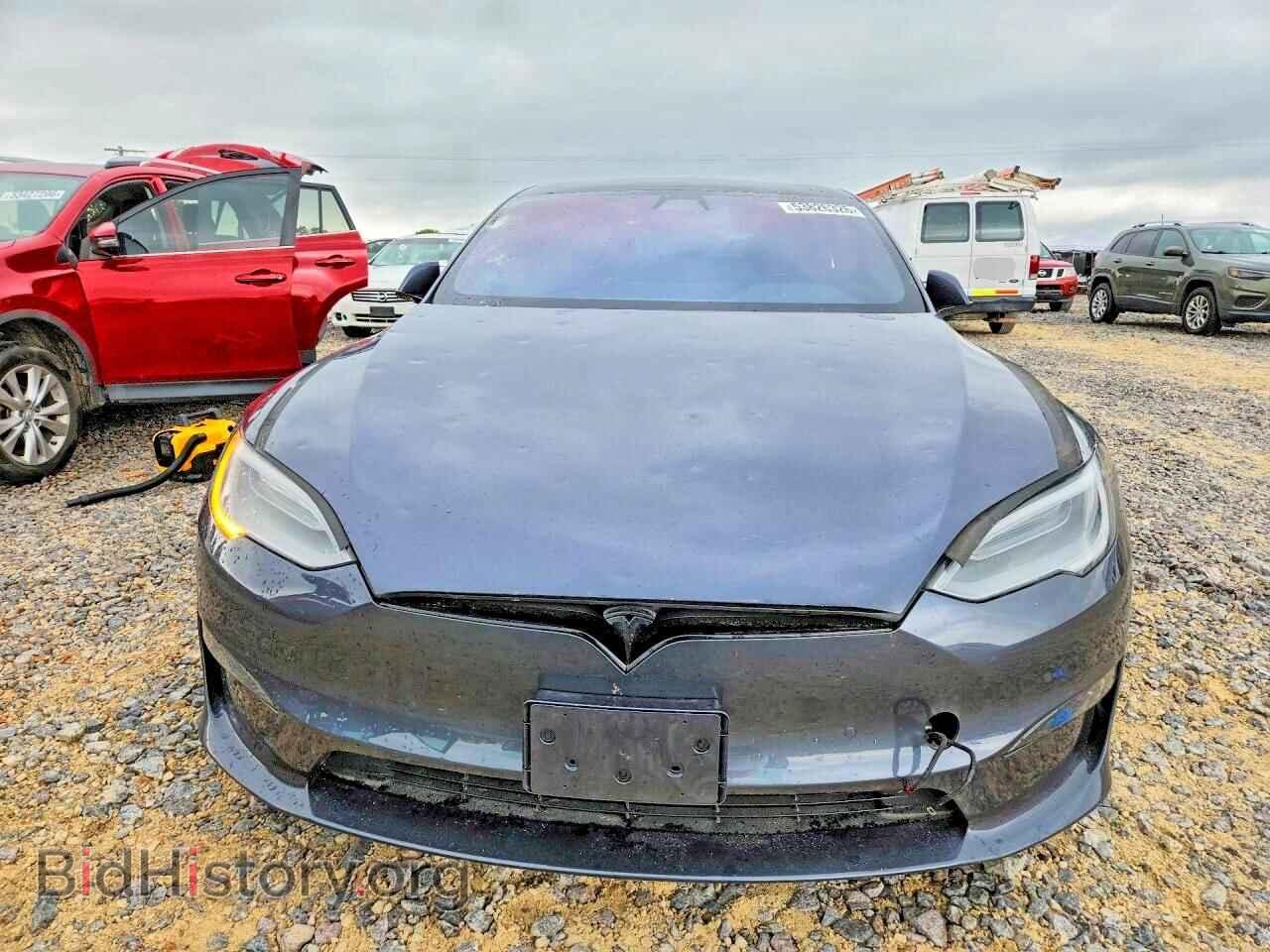 2021 TESLA MODEL S - VIN: 5YJSA1E62MF439023 - Фото 5
