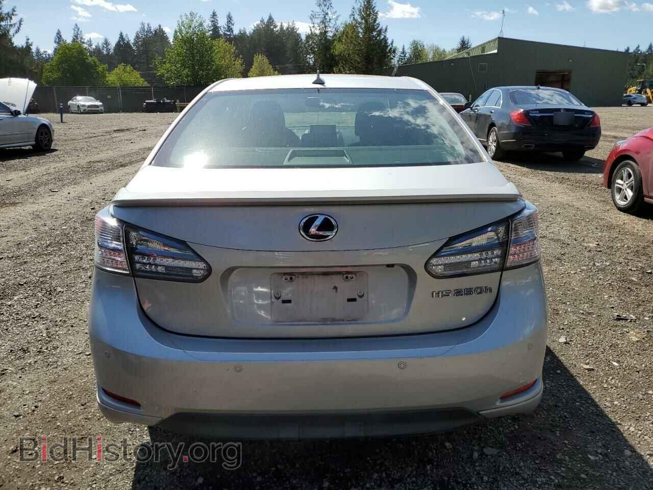2011 LEXUS HS - VIN: JTHBB1BA5B2044516 - Photo 6