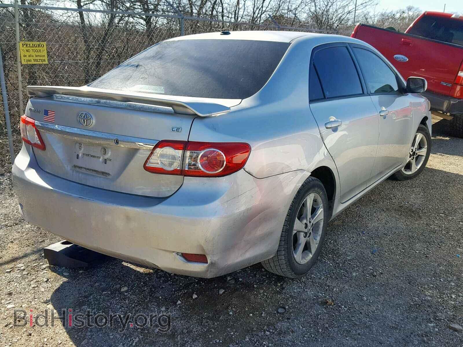 2012 TOYOTA COROLLA BA - VIN: 5YFBU4EEXCP025619 - Фото 4