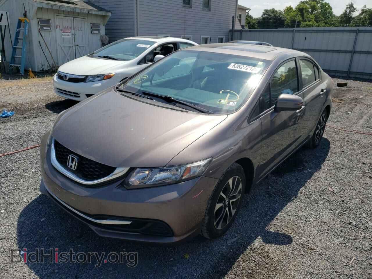 2015 HONDA CIVIC - VIN: 19XFB2F86FE258164 - Фото 2