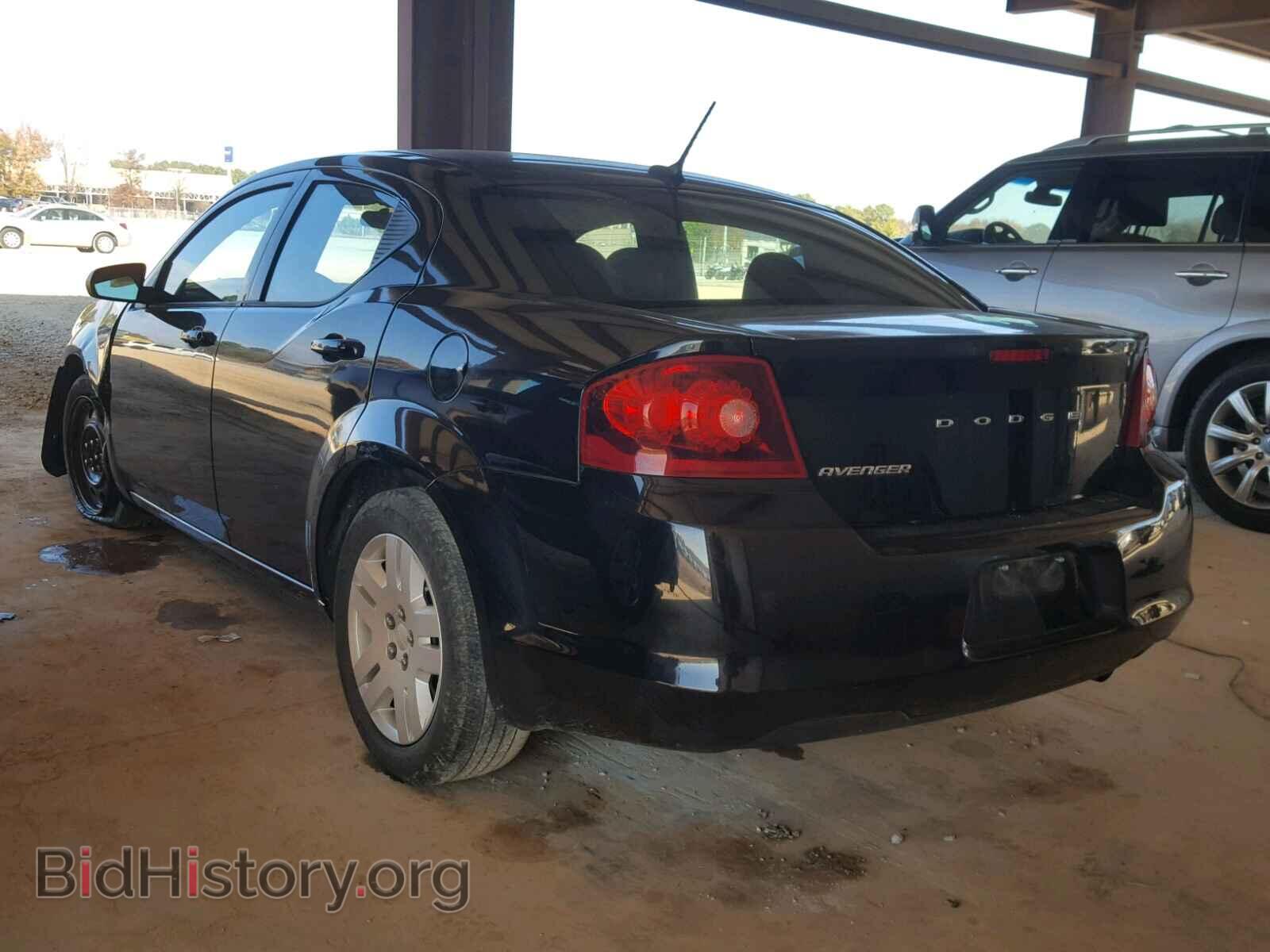 2014 DODGE AVENGER - VIN: 1C3CDZAB4EN108626 - Фото 3