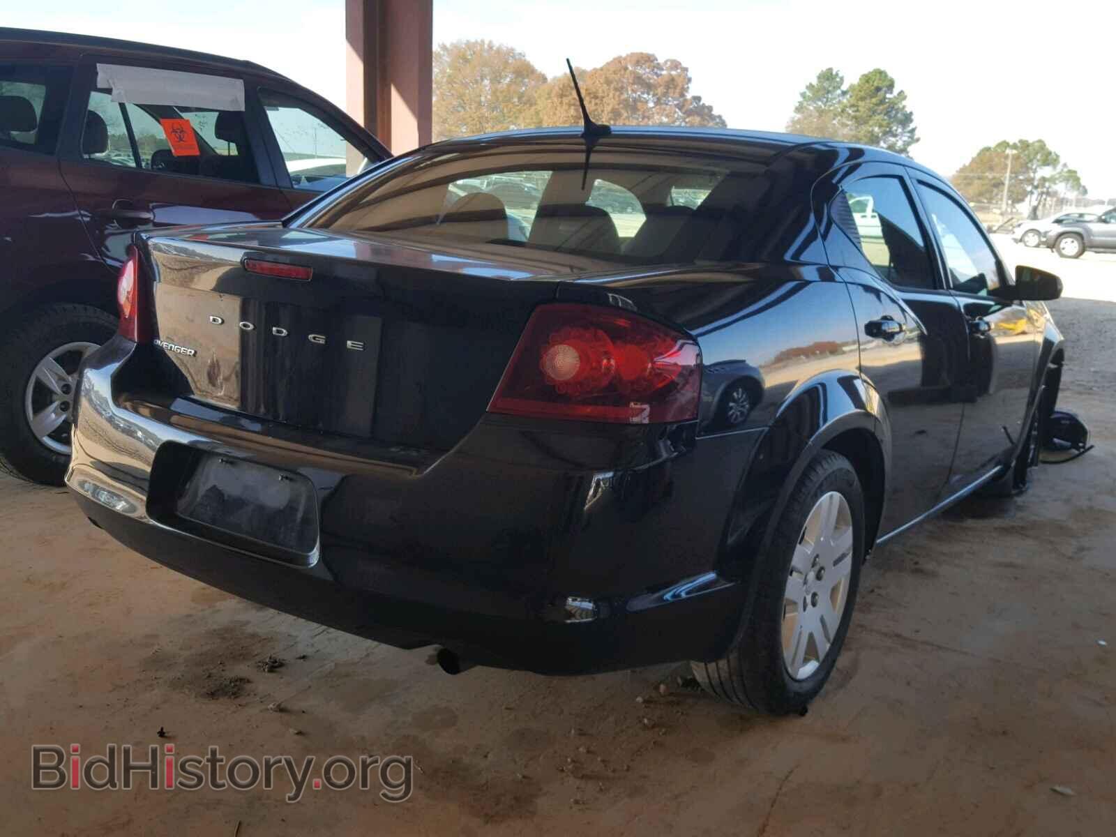 2014 DODGE AVENGER - VIN: 1C3CDZAB4EN108626 - Фото 4