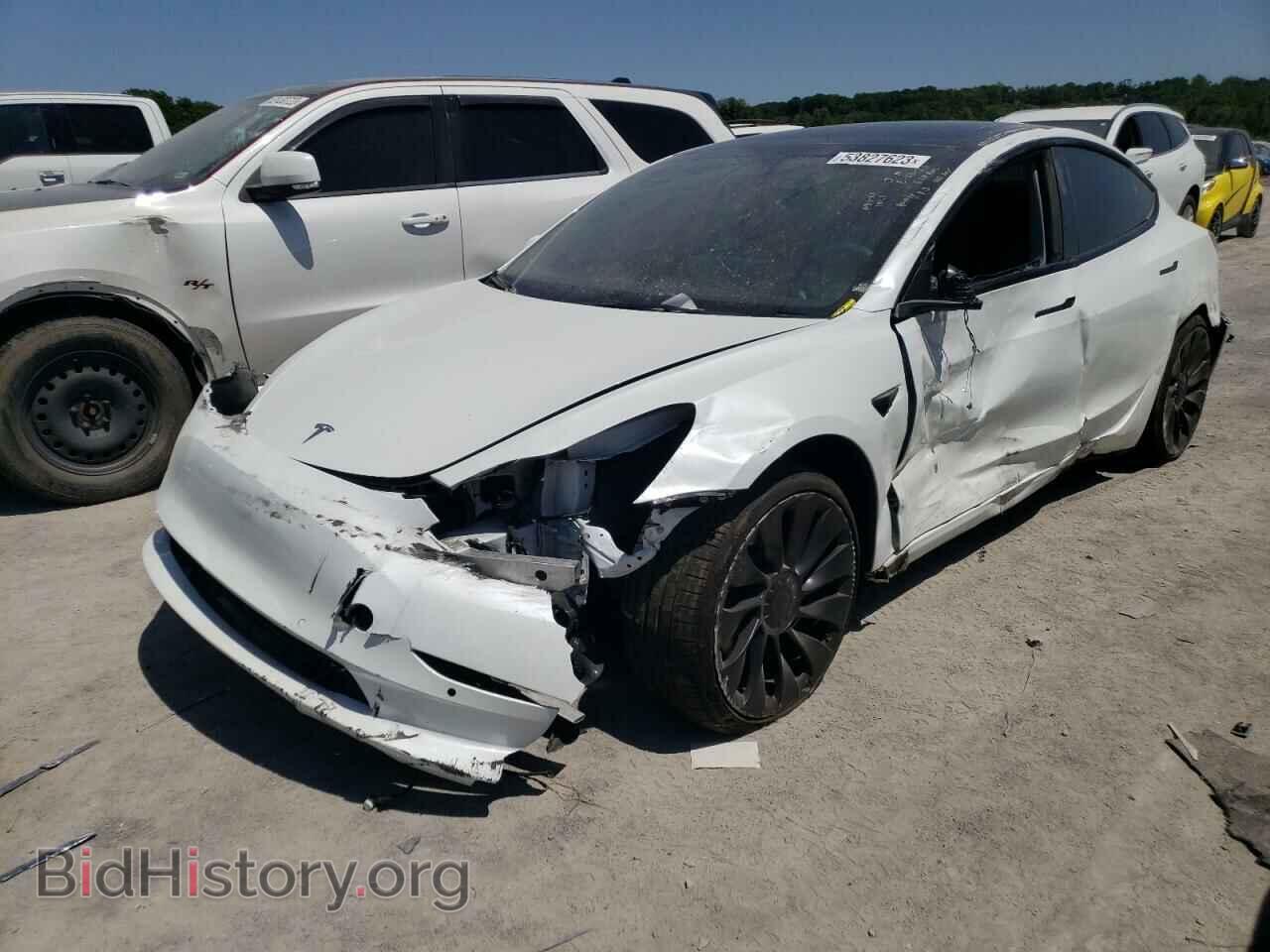 Photo 5YJ3E1EC7NF354095 - TESLA MODEL 3 2022