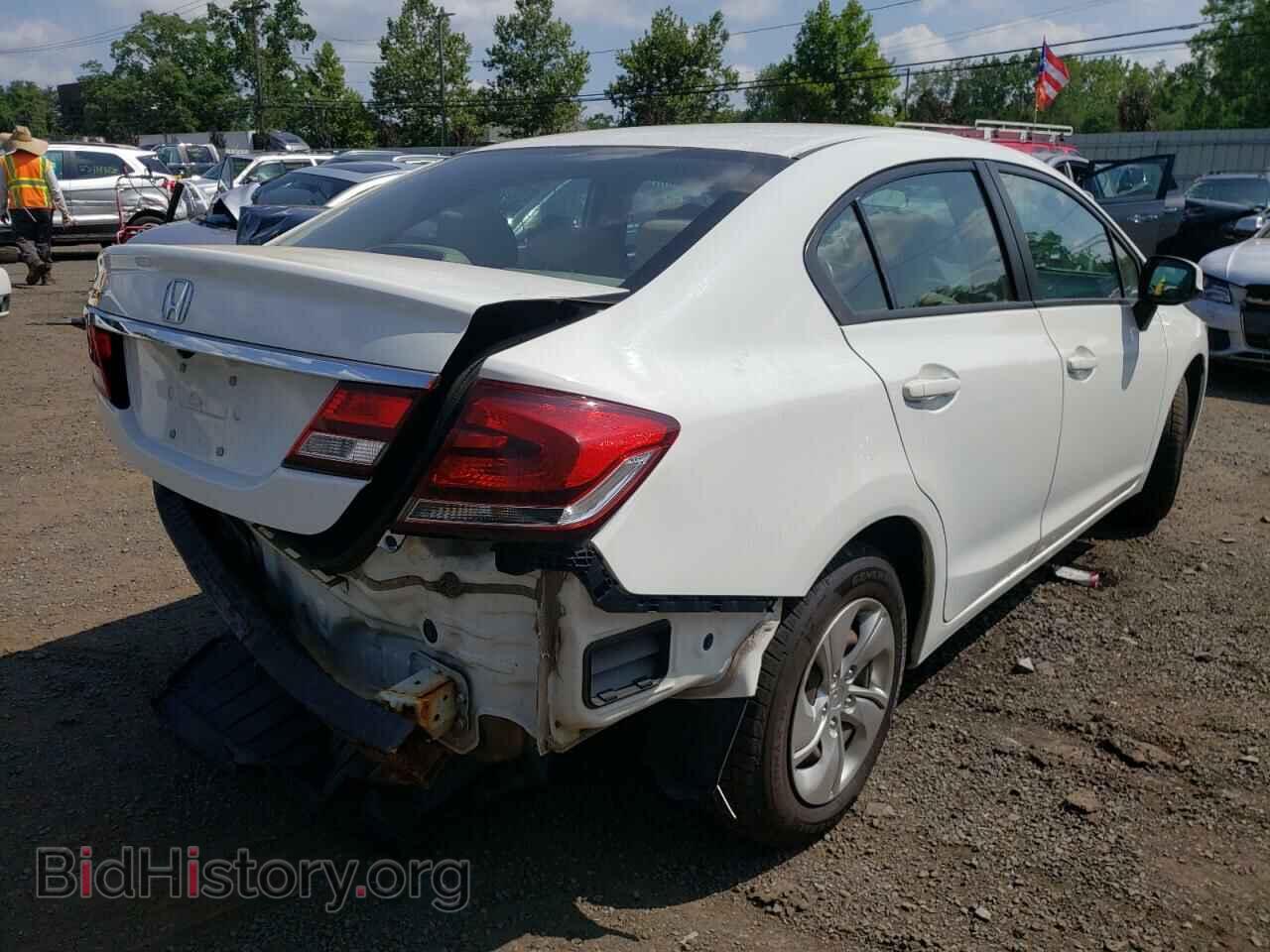 2013 HONDA CIVIC - VIN: 2HGFB2F55DH600342 - Фото 4