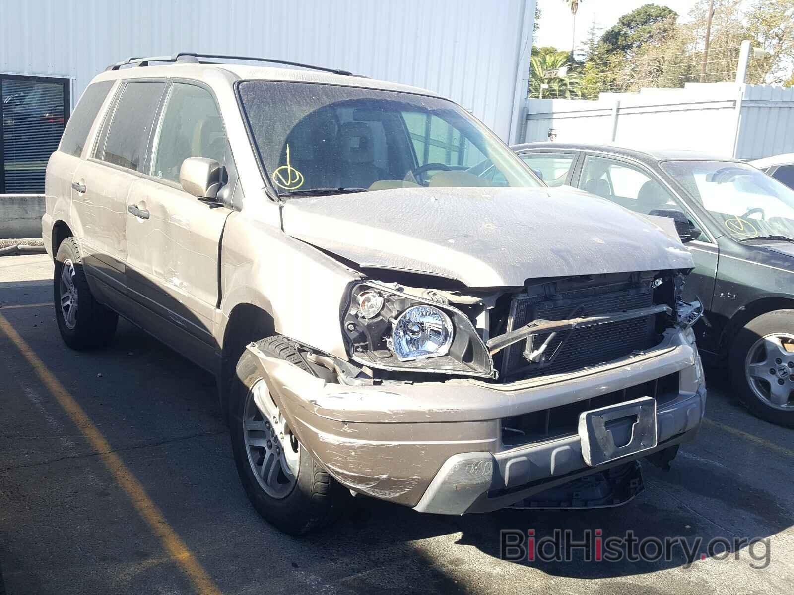 Фотография 2HKYF18654H616382 - HONDA PILOT 2004