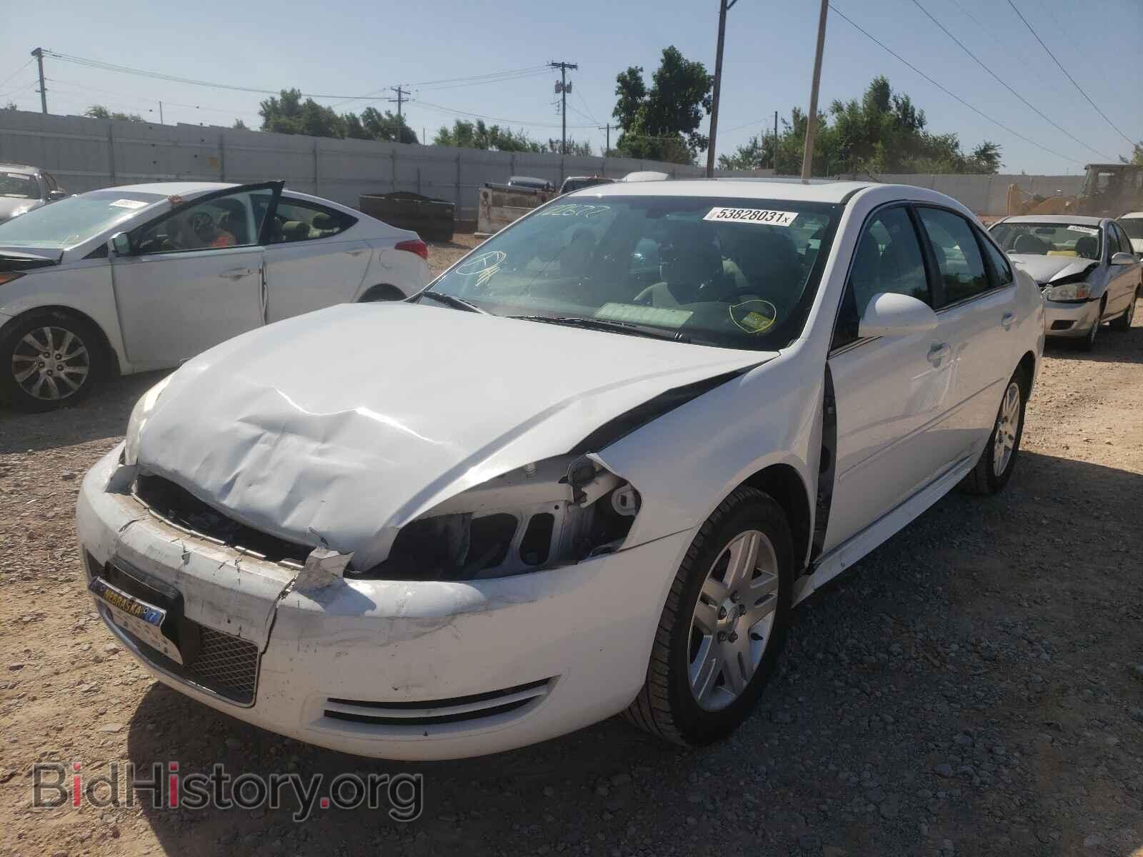 2014 CHEVROLET IMPALA - VIN: 2G1WB5E38E1122677 - Фото 2