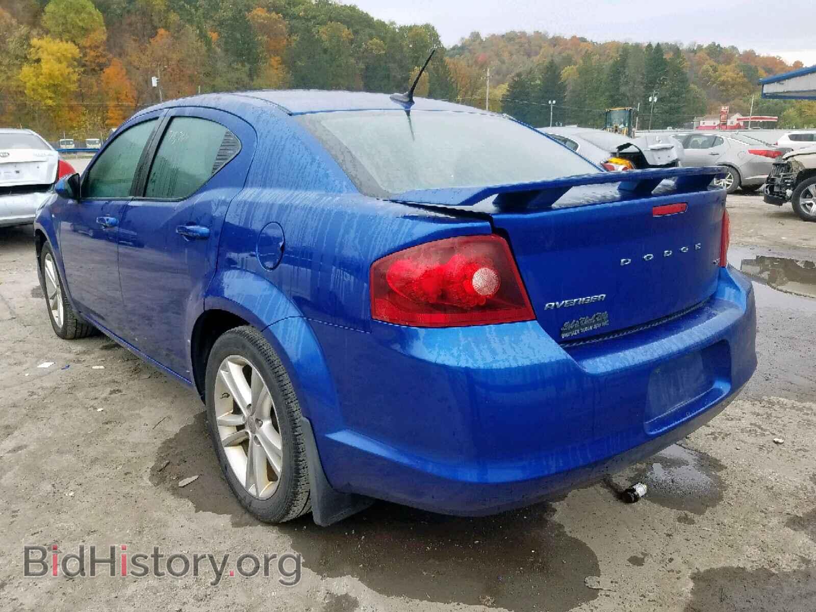 2012 DODGE AVENGER - VIN: 1C3CDZCB8CN217990 - Фото 3