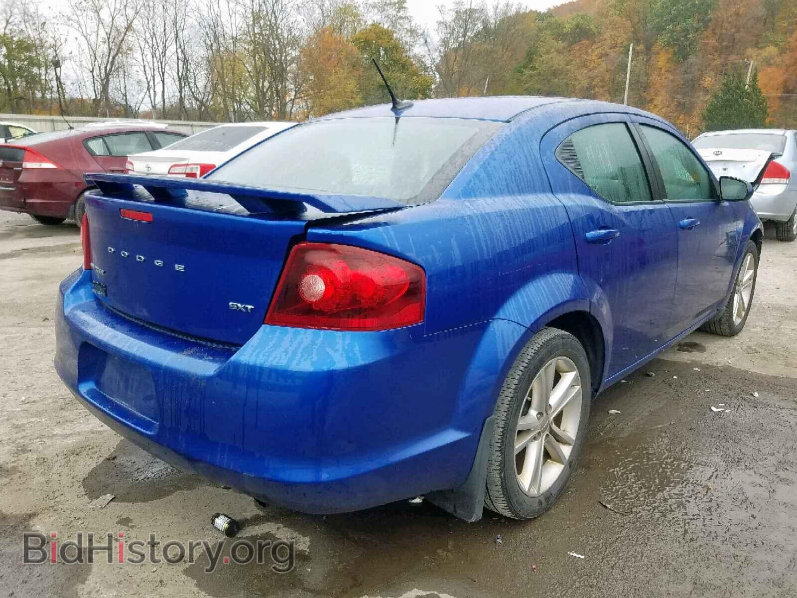 2012 DODGE AVENGER - VIN: 1C3CDZCB8CN217990 - Фото 4