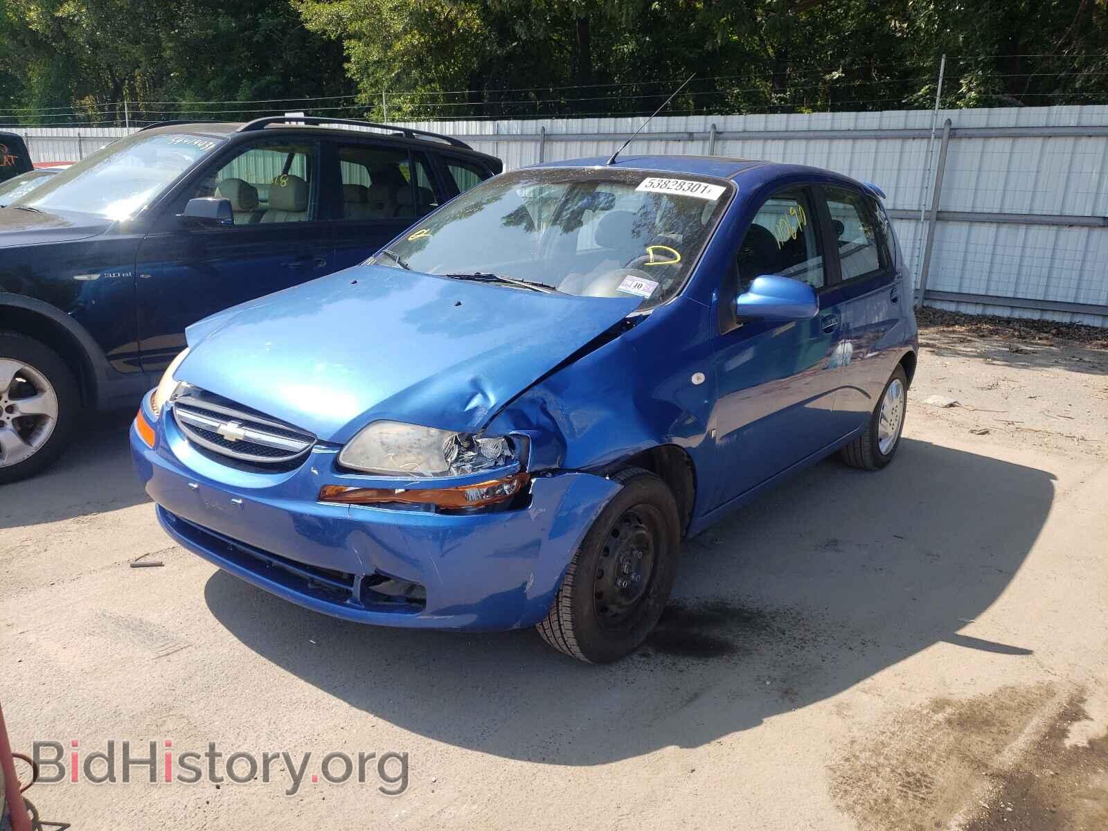 2007 CHEVROLET AVEO - VIN: KL1TD66697B736876 - Фото 2