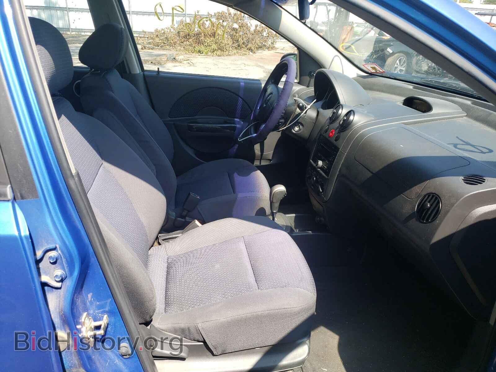 2007 CHEVROLET AVEO - VIN: KL1TD66697B736876 - Фото 5