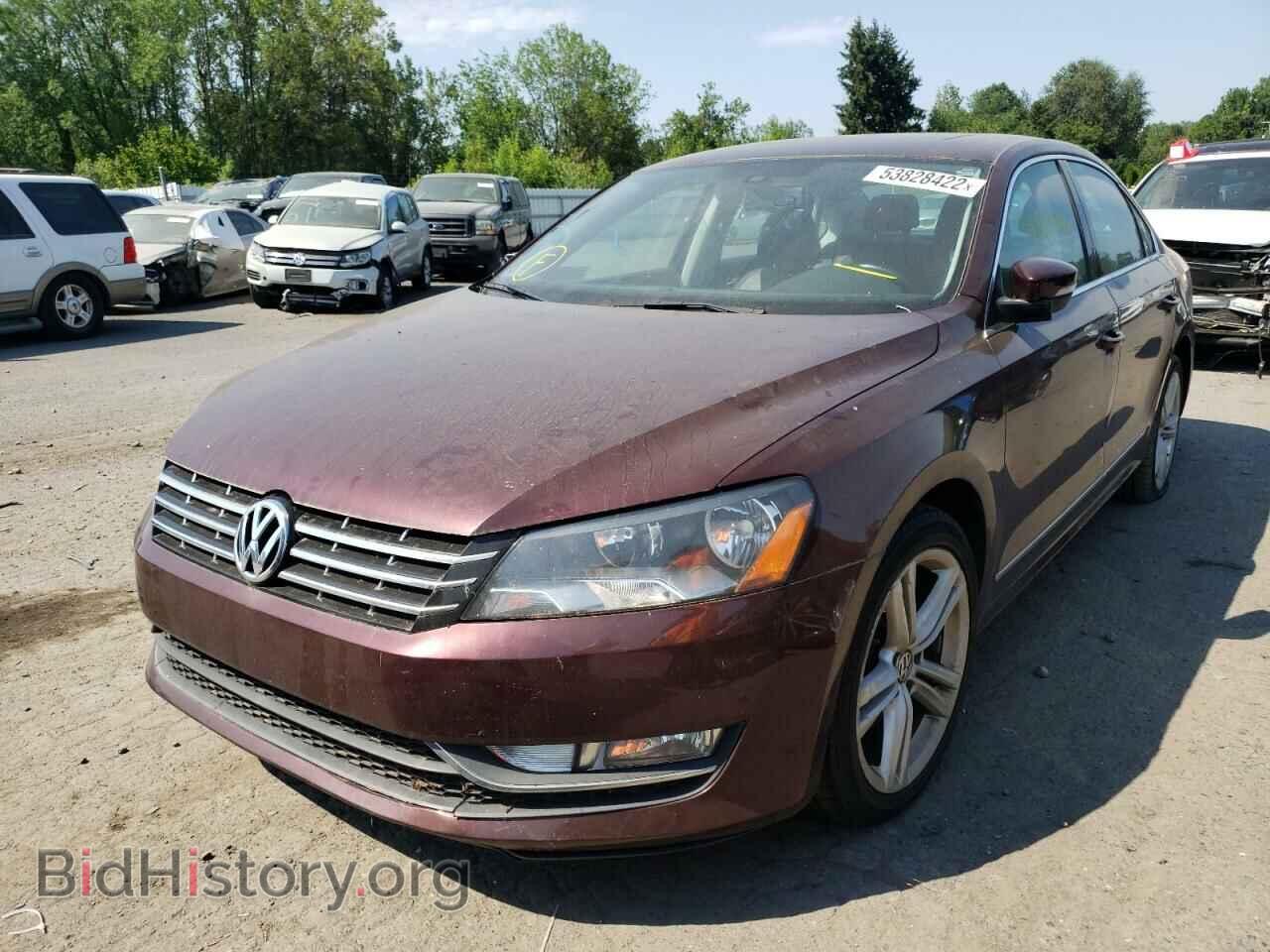 2014 VOLKSWAGEN PASSAT - VIN: 1VWCN7A34EC036955 - Фото 2