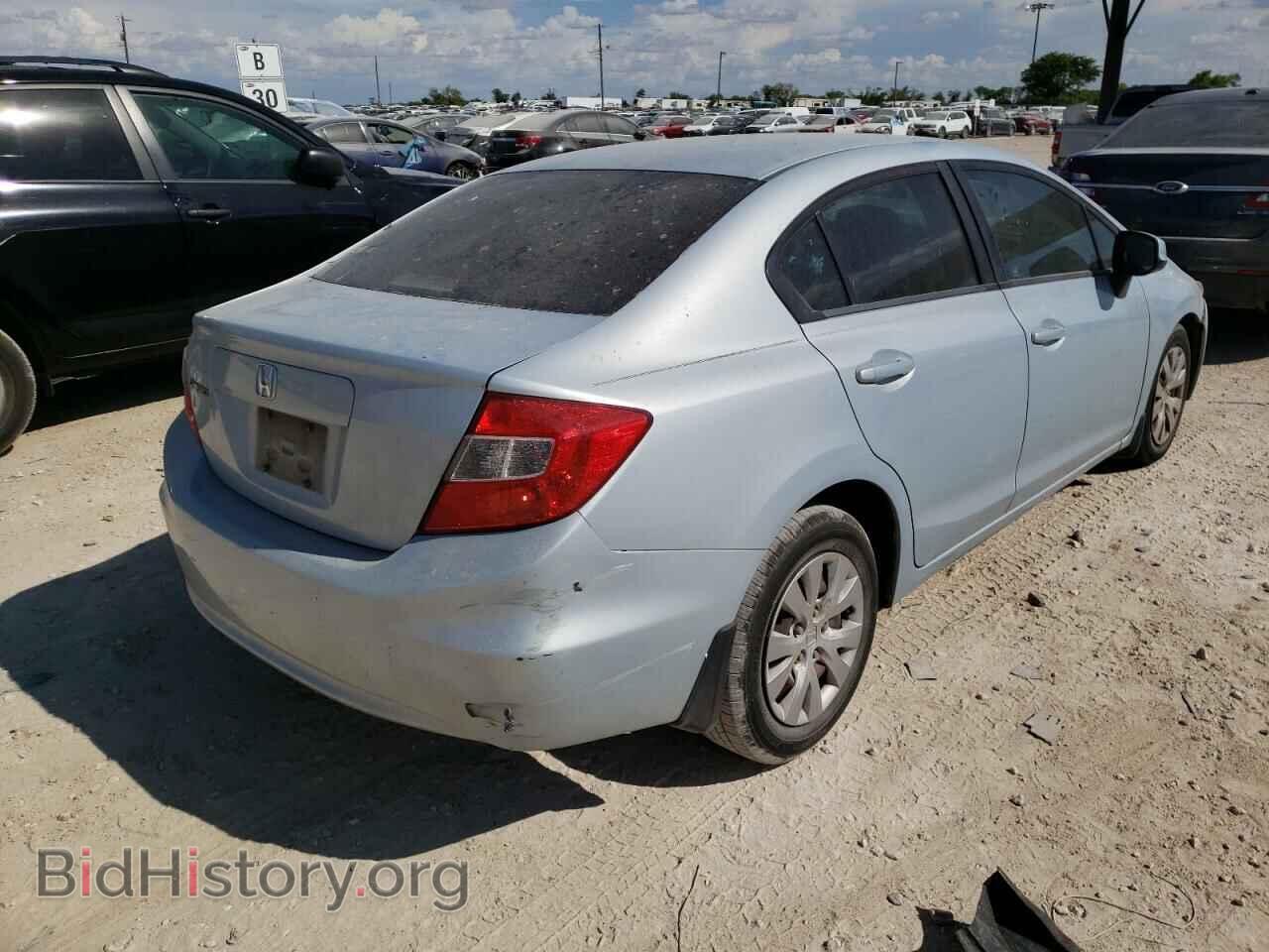 2012 HONDA CIVIC - VIN: 2HGFB2F54CH509884 - Photo 4