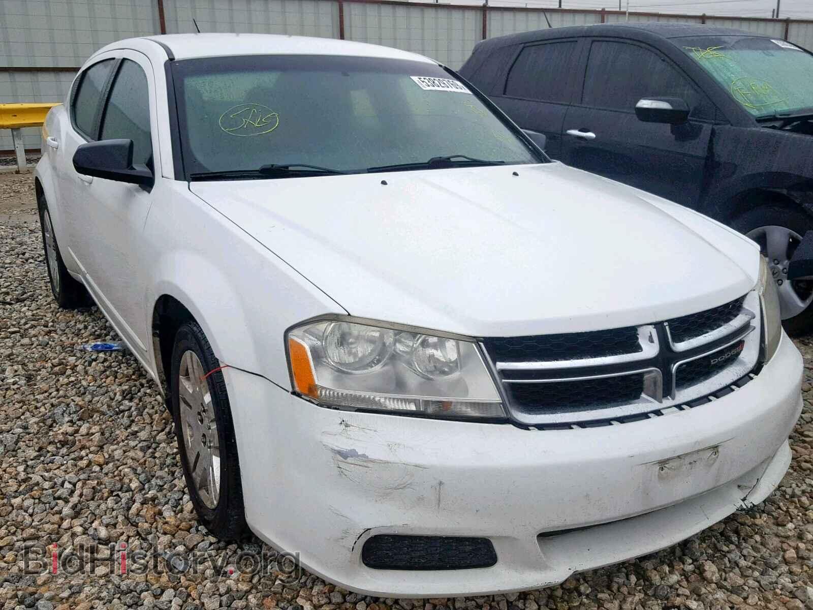 Фотография 1C3CDZAB6CN237321 - DODGE AVENGER 2012