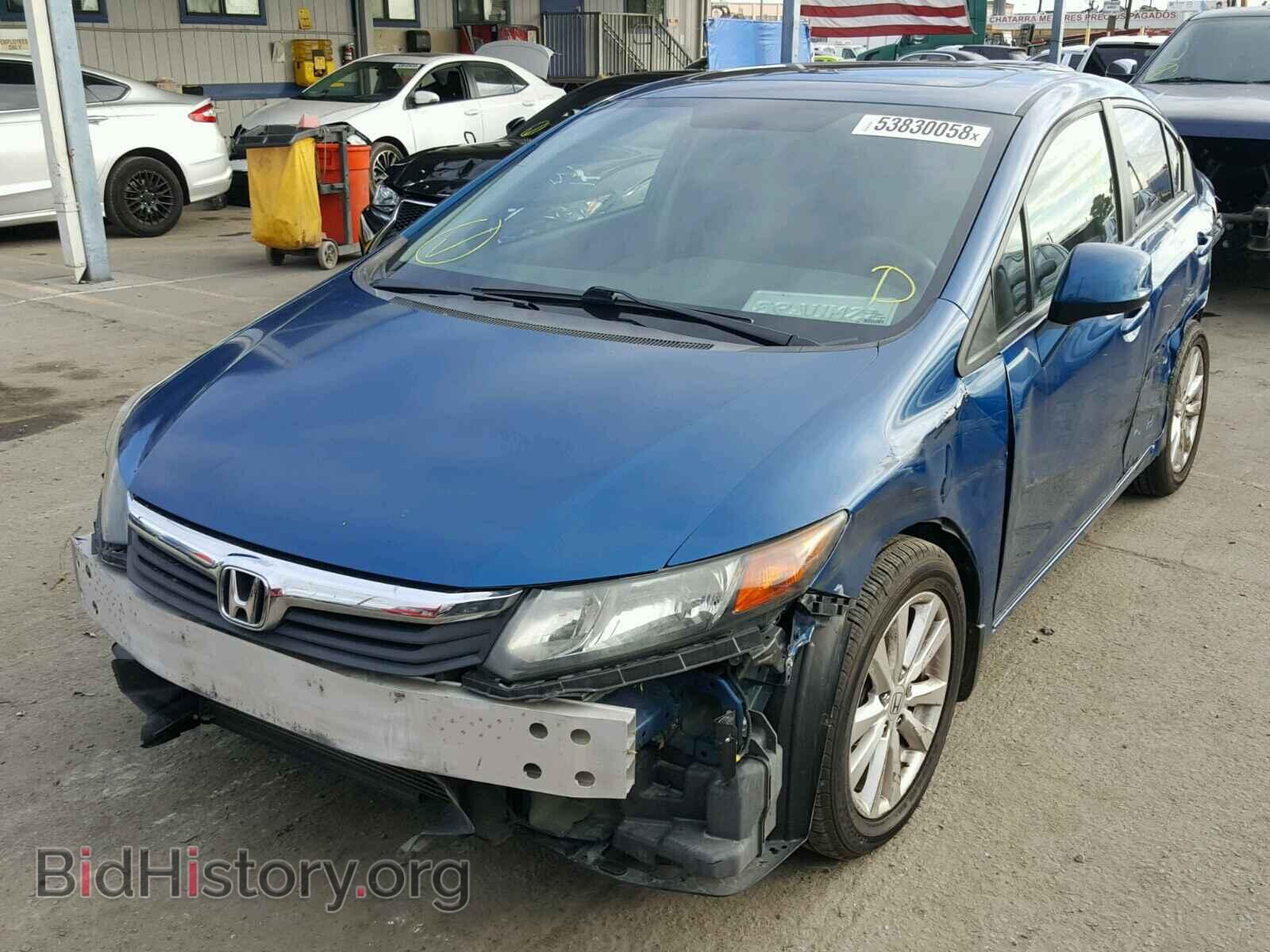 2012 HONDA CIVIC - VIN: 19XFB2F86CE319086 - Фото 2