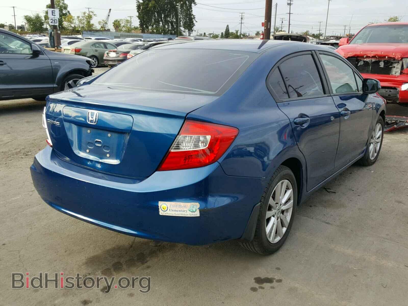 2012 HONDA CIVIC - VIN: 19XFB2F86CE319086 - Фото 4