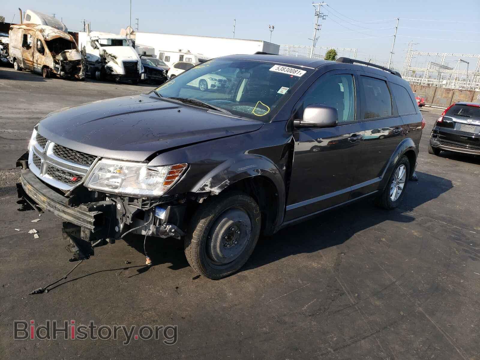 2014 DODGE JOURNEY - VIN: 3C4PDCBB7ET226128 - Фото 2