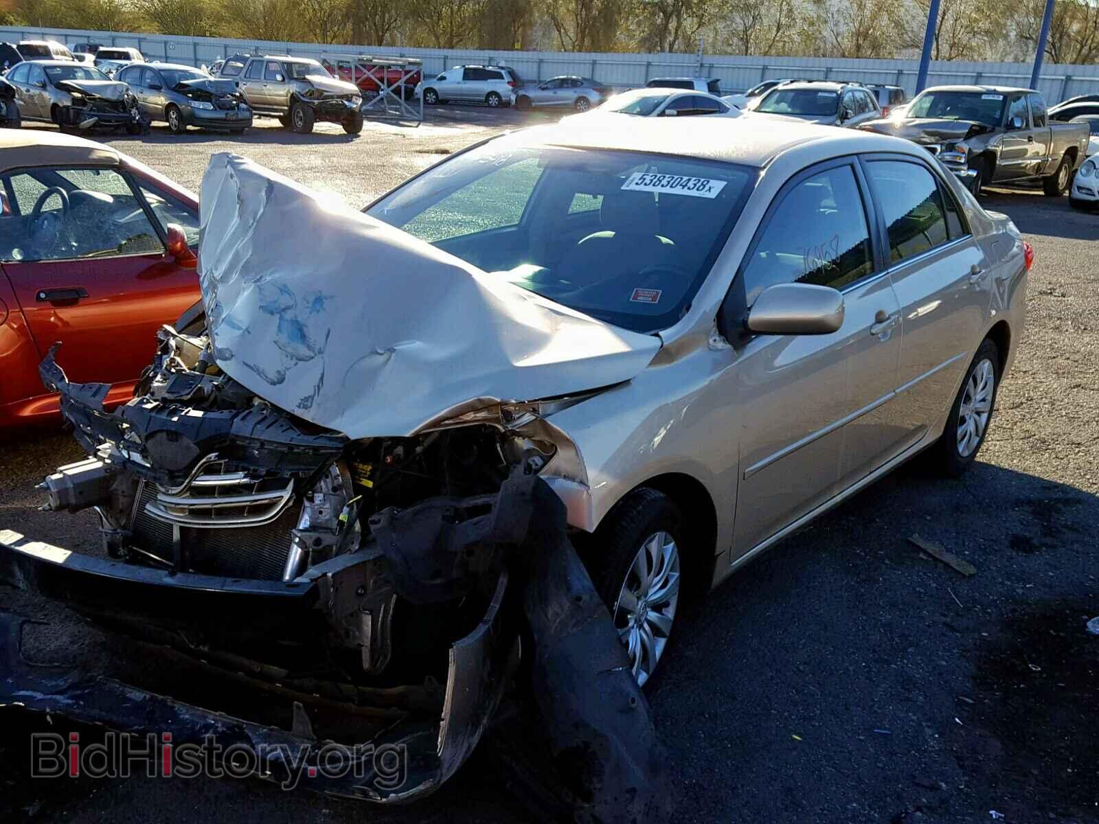 2013 TOYOTA COROLLA BA - VIN: 5YFBU4EE2DP115266 - Фото 2