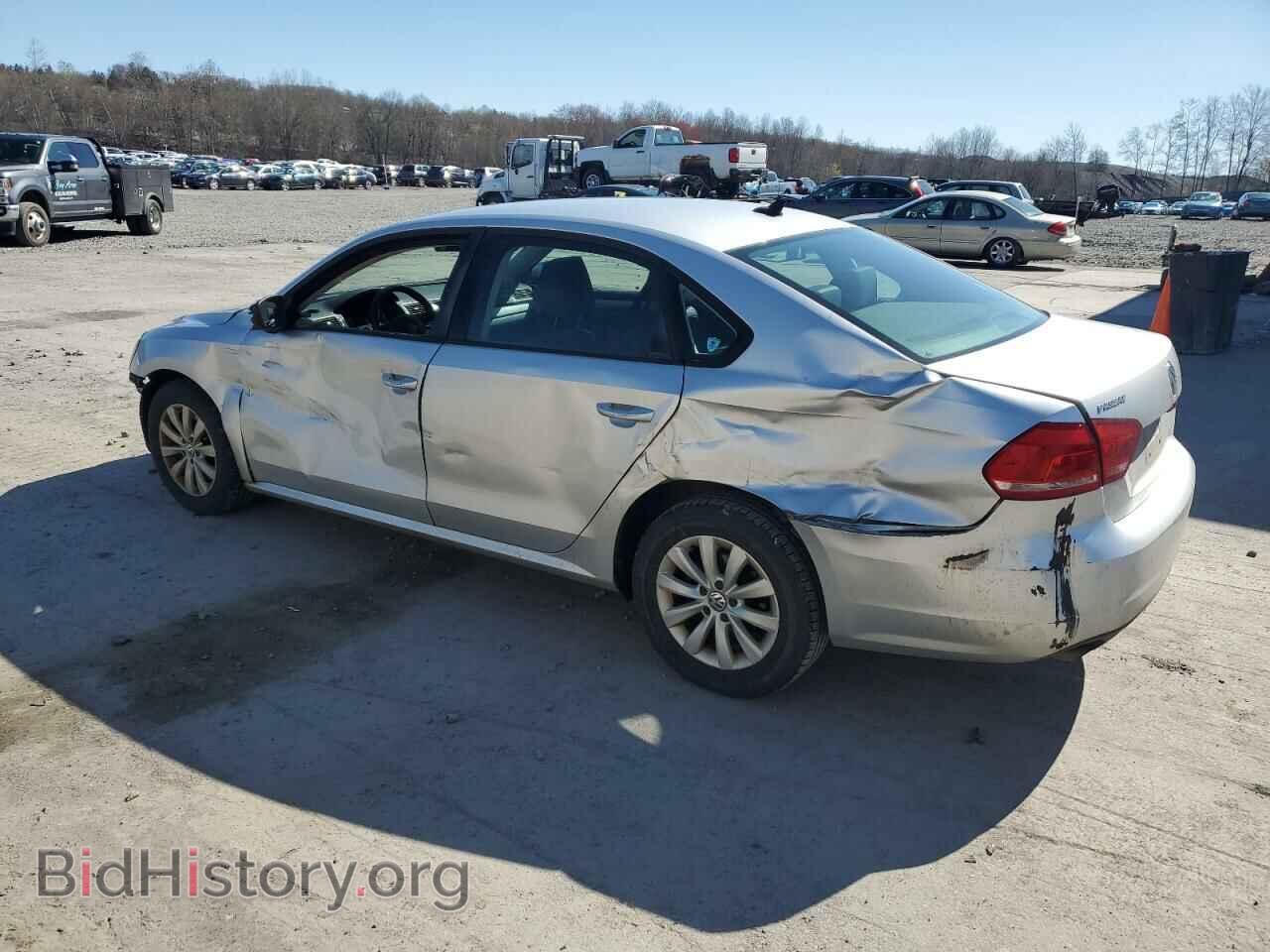 2014 VOLKSWAGEN PASSAT - VIN: 1VWAP7A35EC002167 - Фото 2