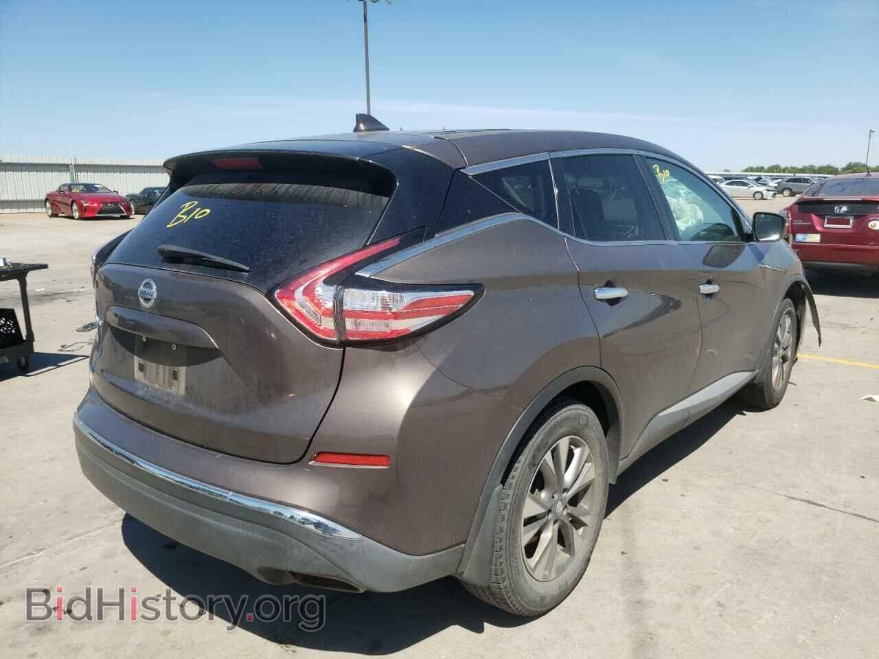 2016 NISSAN MURANO - VIN: 5N1AZ2MG8GN166370 - Фото 4