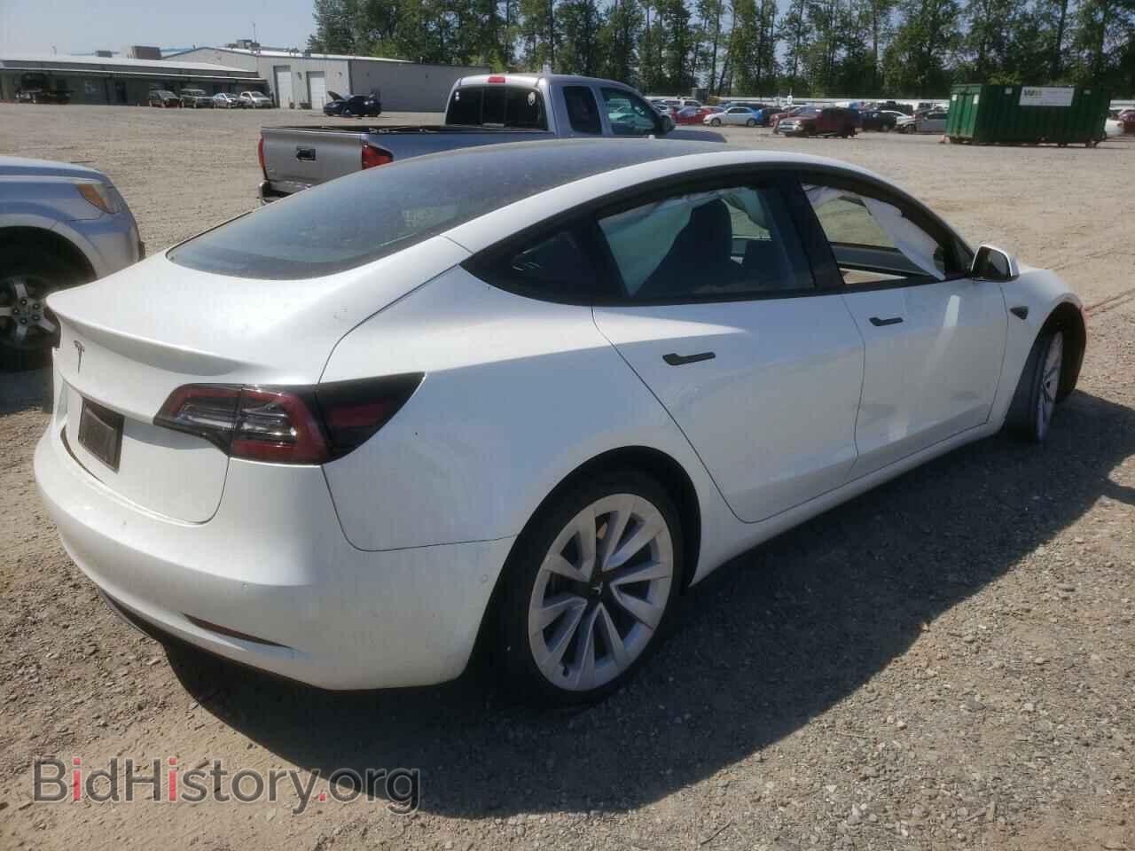2022 TESLA MODEL 3 - VIN: 5YJ3E1EA7NF370876 - Photo 3