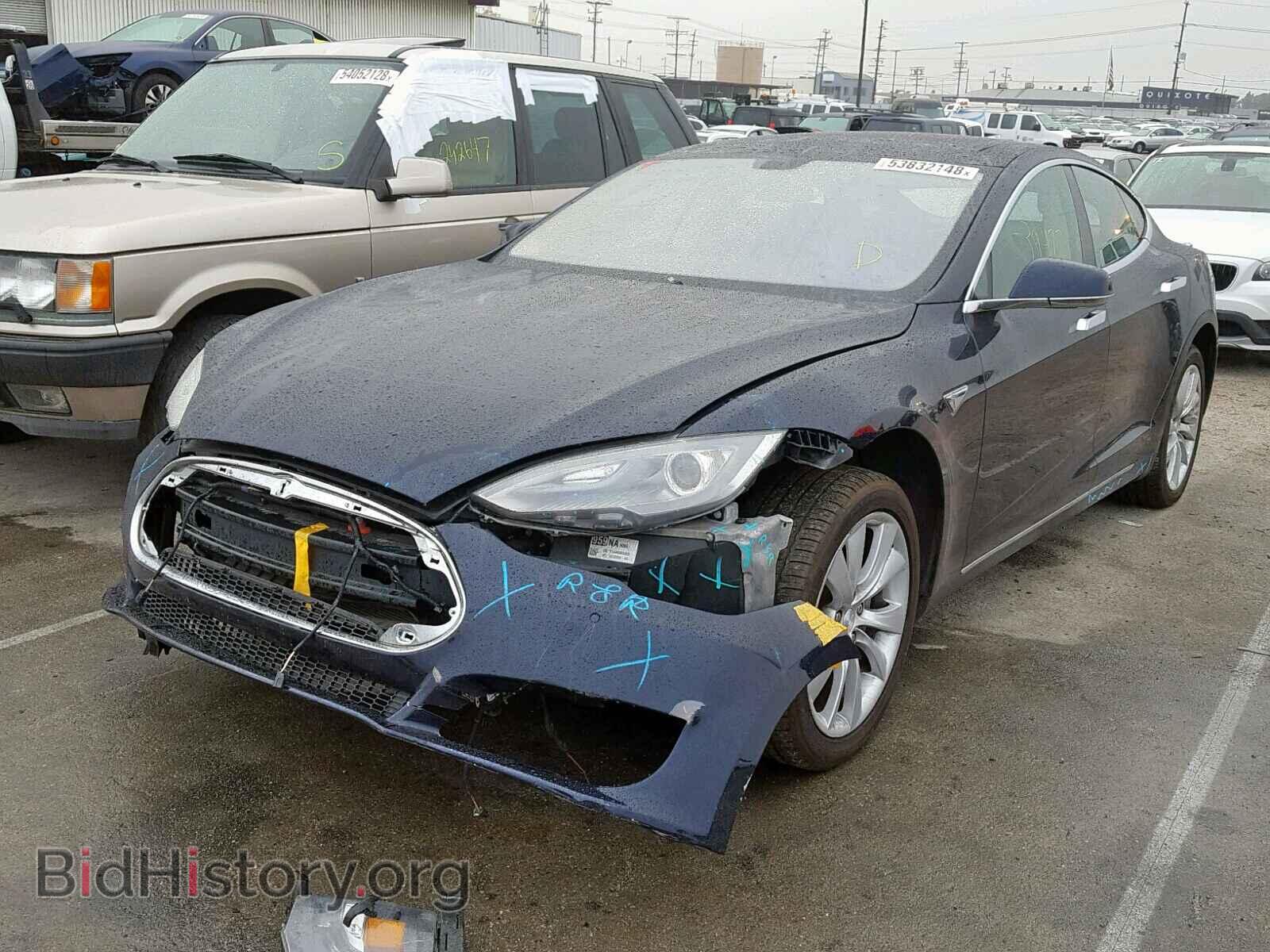 2014 TESLA MODEL S - VIN: 5YJSA1H16EFP28665 - Photo 2