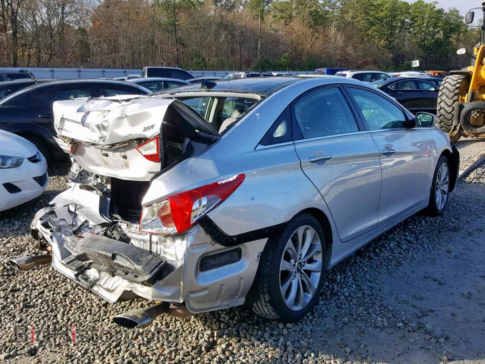 2012 HYUNDAI SONATA - VIN: 5NPEC4AB9CH500735 - Фото 4