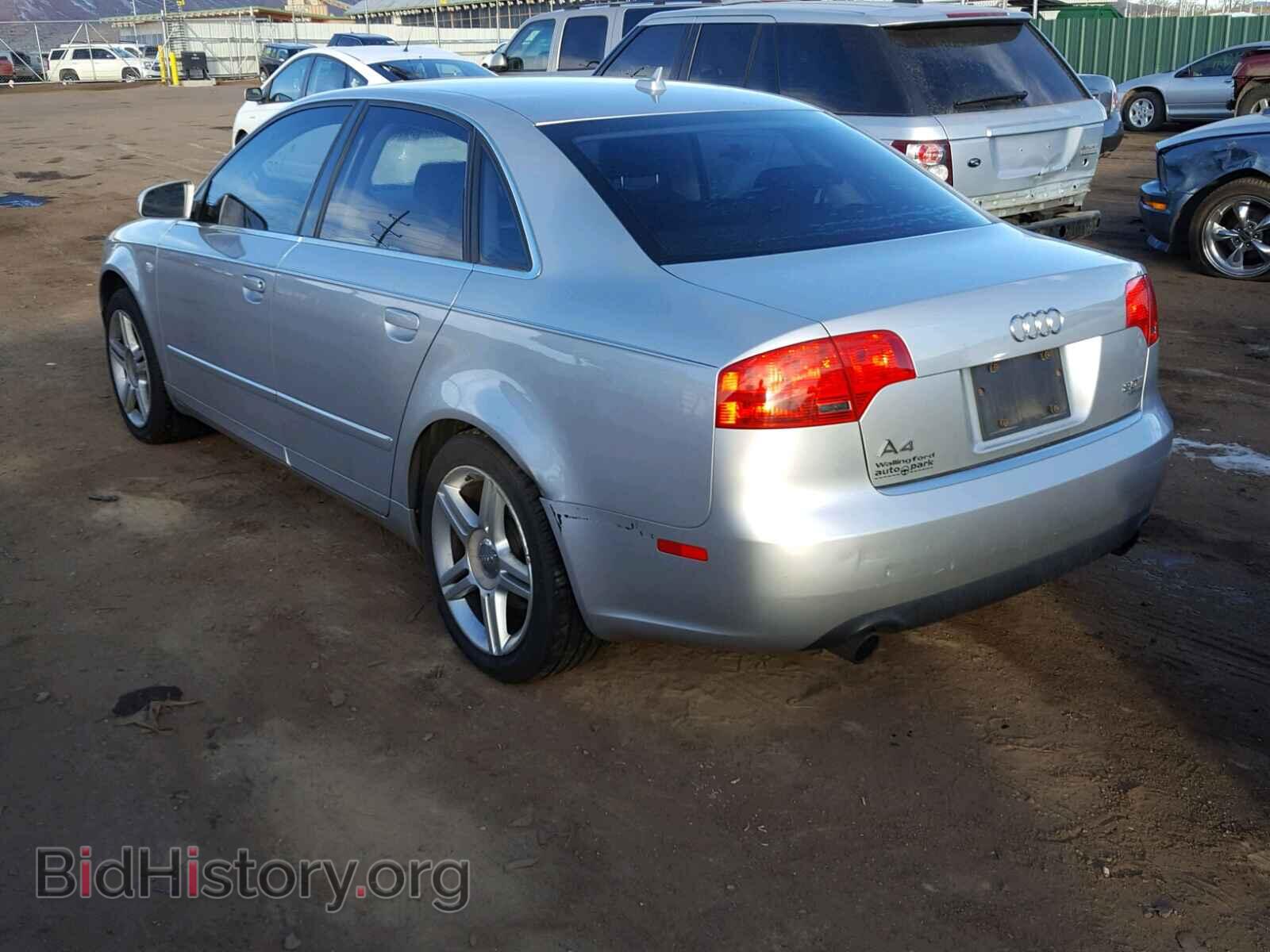 2007 AUDI A4 - VIN: WAUDF78E27A283270 - Фото 3