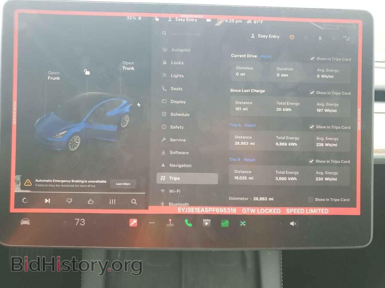 2023 TESLA MODEL 3 - VIN: 5YJ3E1EA5PF695318 - Photo 9