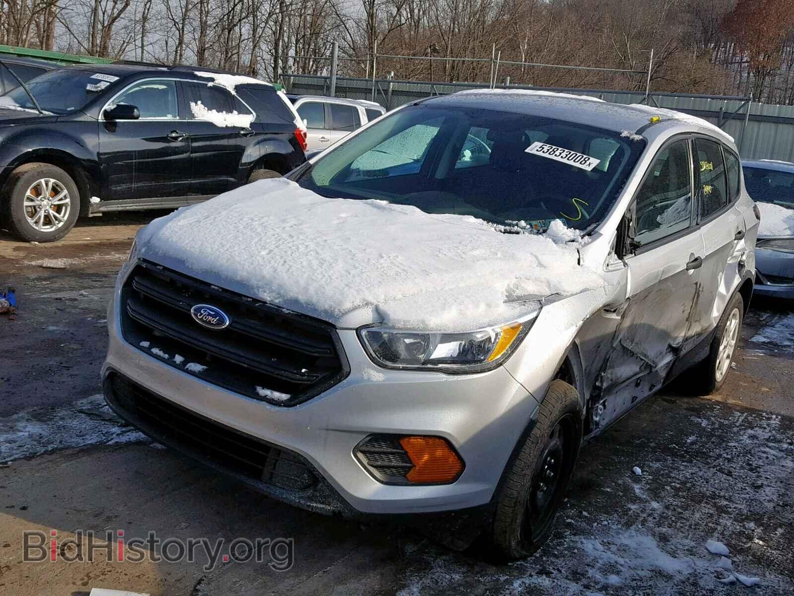 2017 FORD ESCAPE S - VIN: 1FMCU0F71HUB37521 - Фото 2