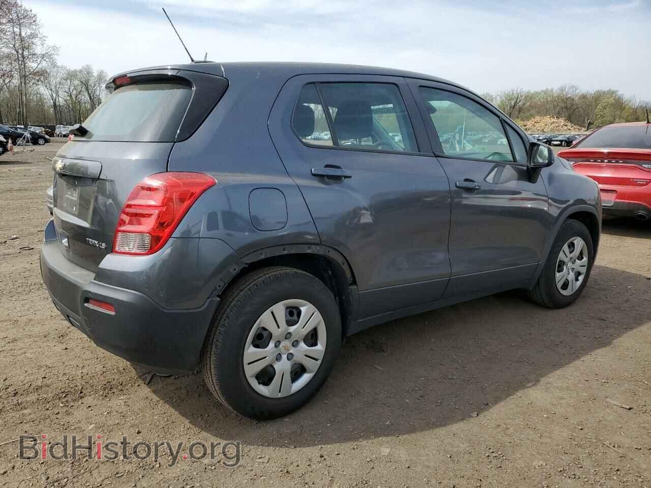 2016 CHEVROLET TRAX - VIN: 3GNCJKSBXGL250368 - Фото 3