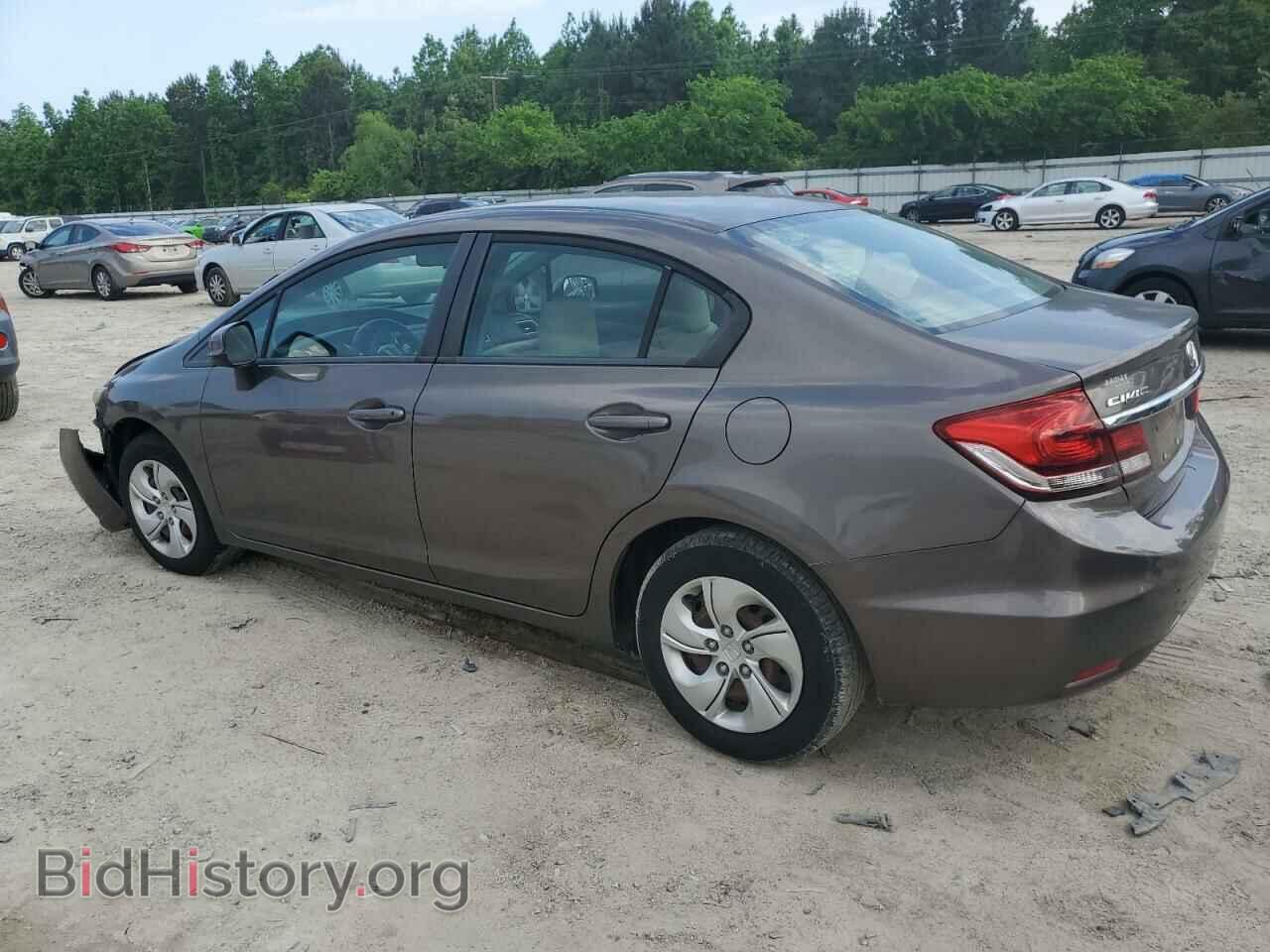 2013 HONDA CIVIC - VIN: 2HGFB2F59DH564252 - Фото 2