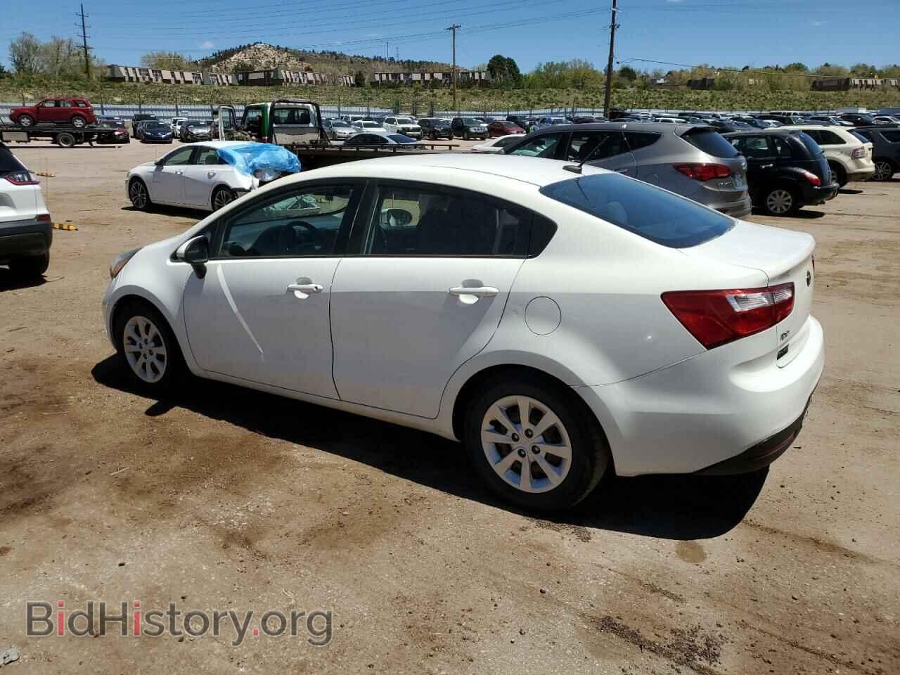 2014 KIA RIO - VIN: KNADM4A33E6364842 - Фото 2