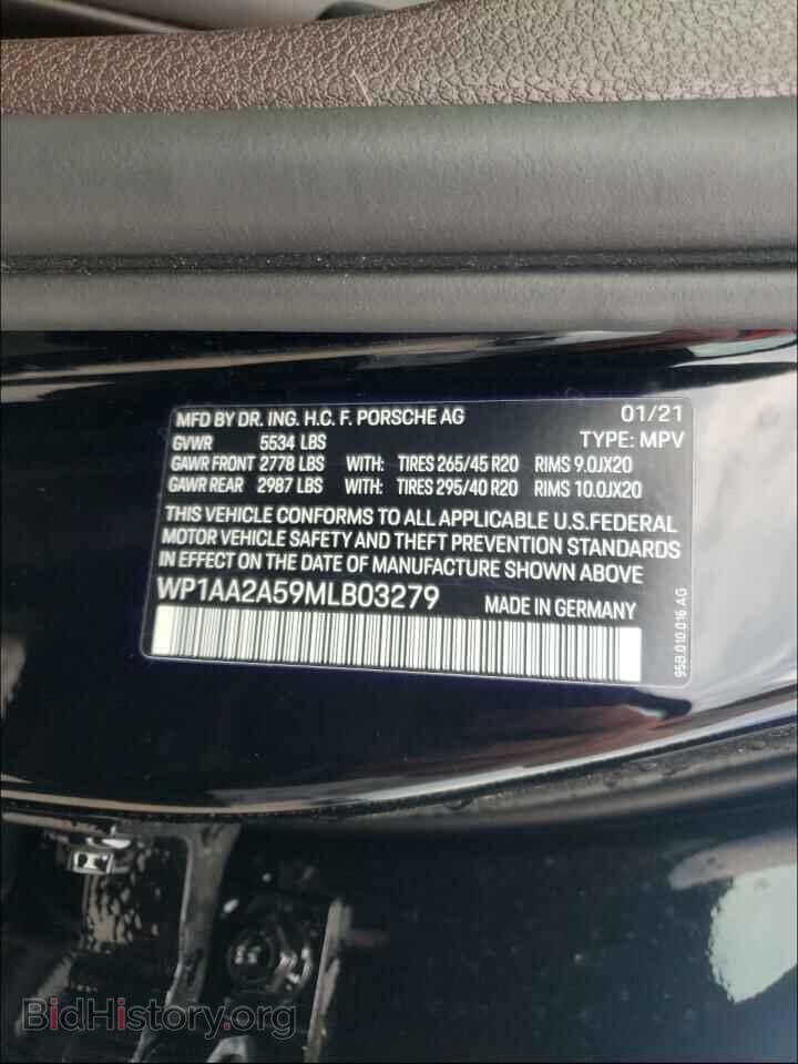 2021 PORSCHE MACAN - VIN: WP1AA2A59MLB03279 - Photo 10