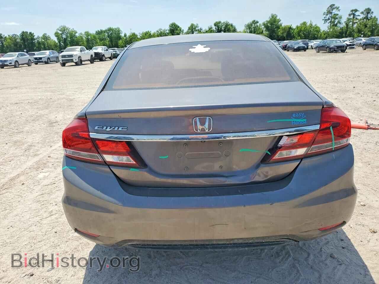 2013 HONDA CIVIC - VIN: 19XFB2E51DE099302 - Фото 6
