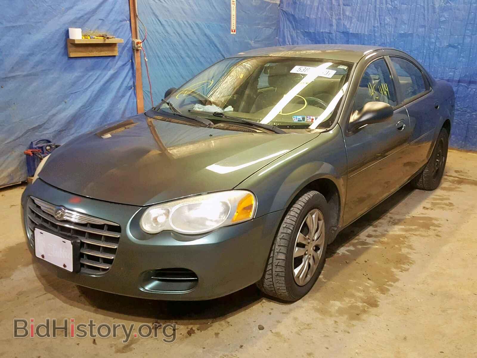 2004 CHRYSLER SEBRING - VIN: 1C3EL46X44N257894 - Фото 2