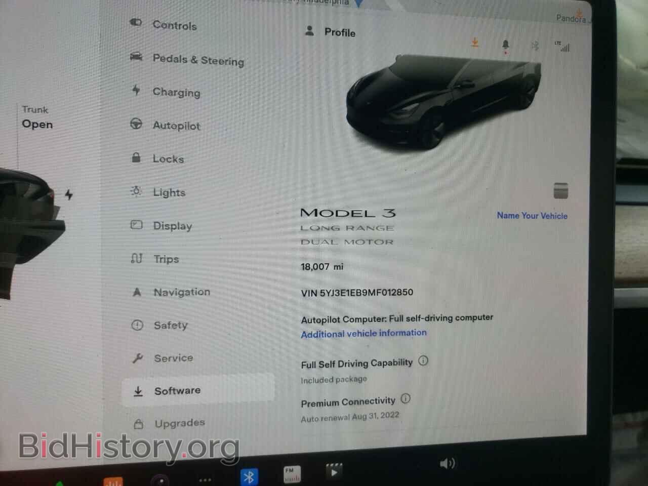 2021 TESLA MODEL 3 - VIN: 5YJ3E1EB9MF012850 - Photo 8