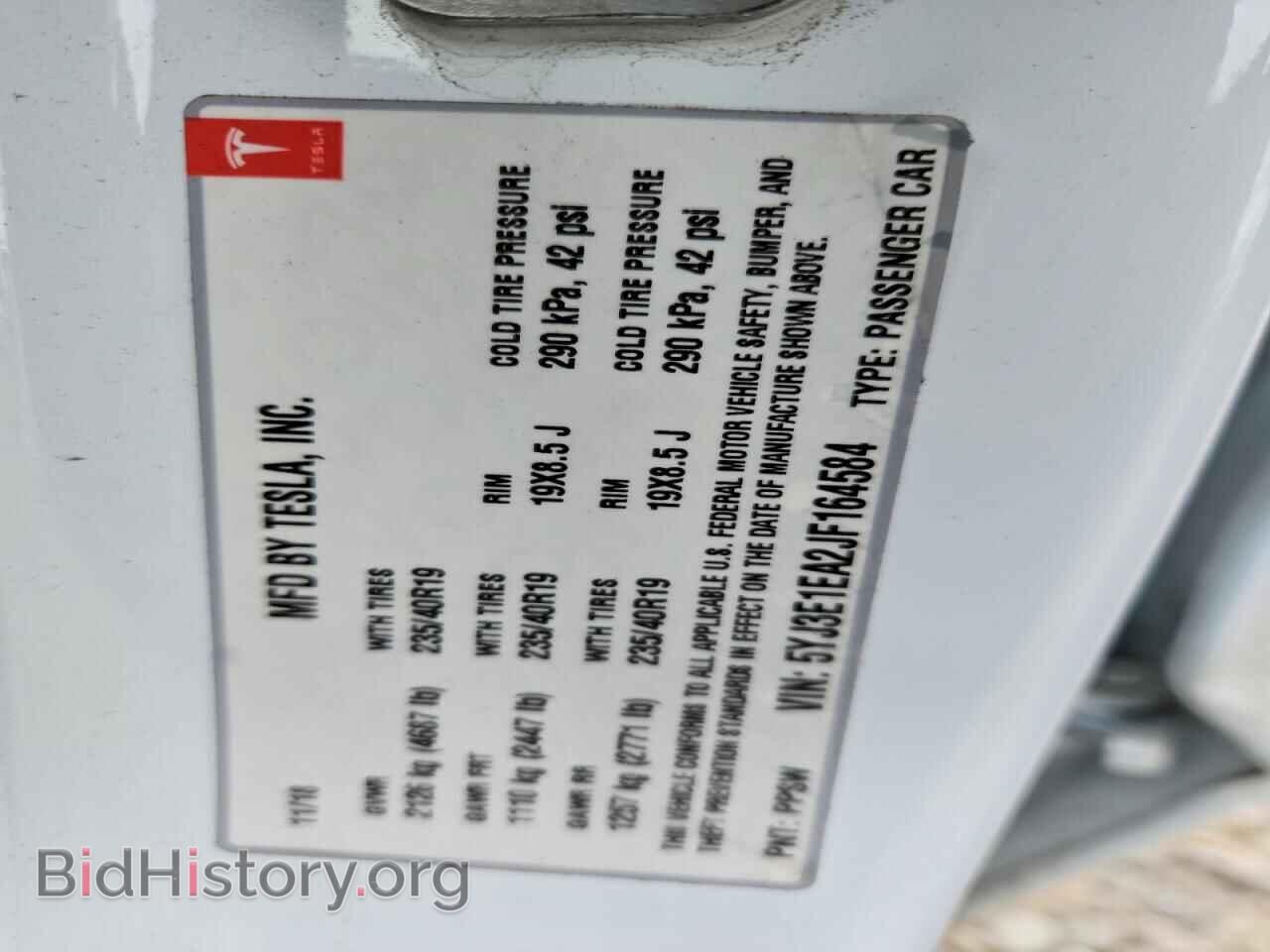 2018 TESLA MODEL 3 - VIN: 5YJ3E1EA2JF164584 - Photo 13
