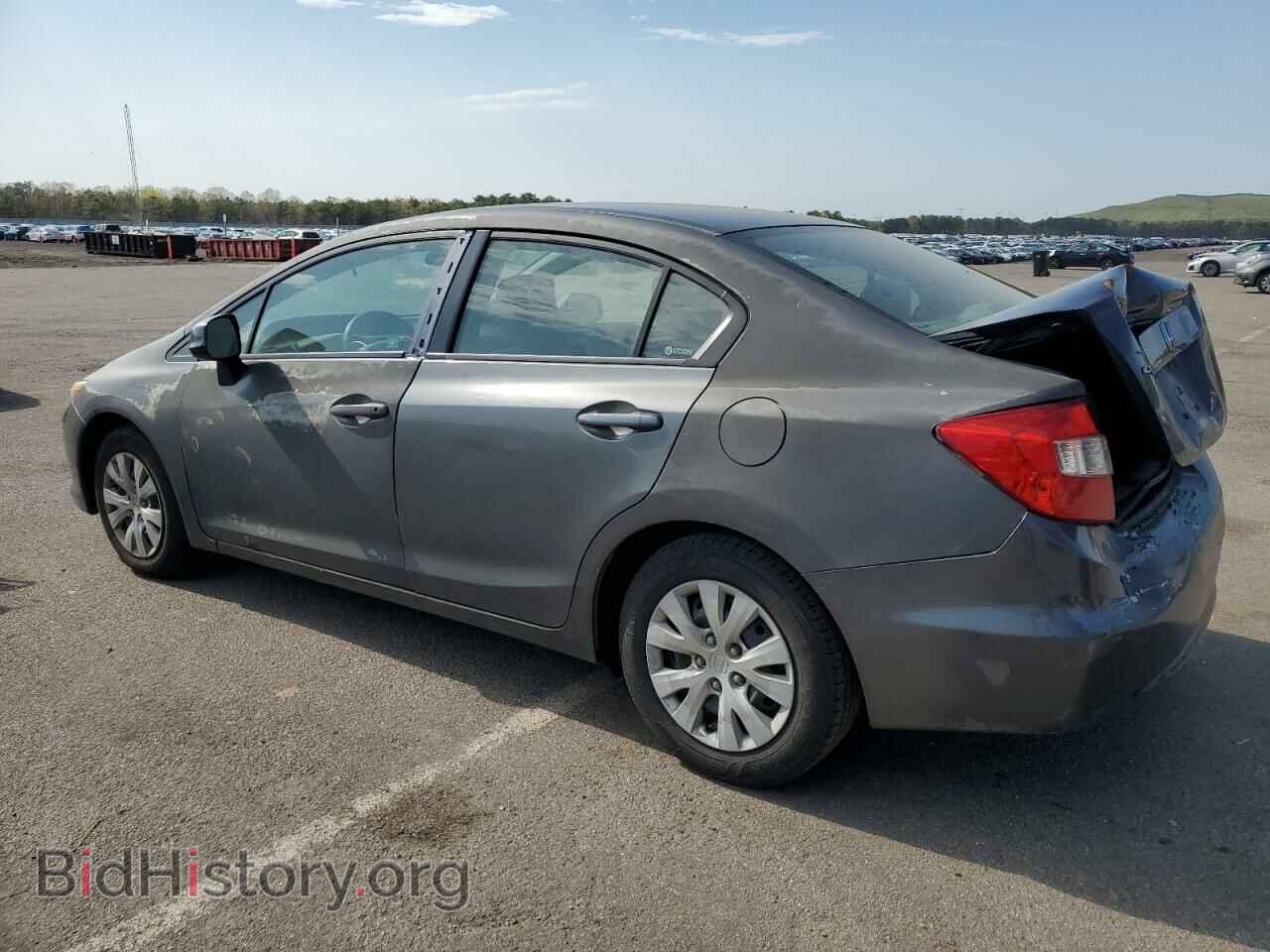 2012 HONDA CIVIC - VIN: 2HGFB2F54CH326744 - Фото 2