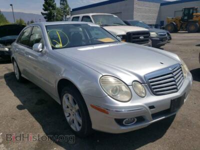 2007 Mercedes-Benz E-CLASS E 350, silver — VIN WDBUF56X77B013942, Copart