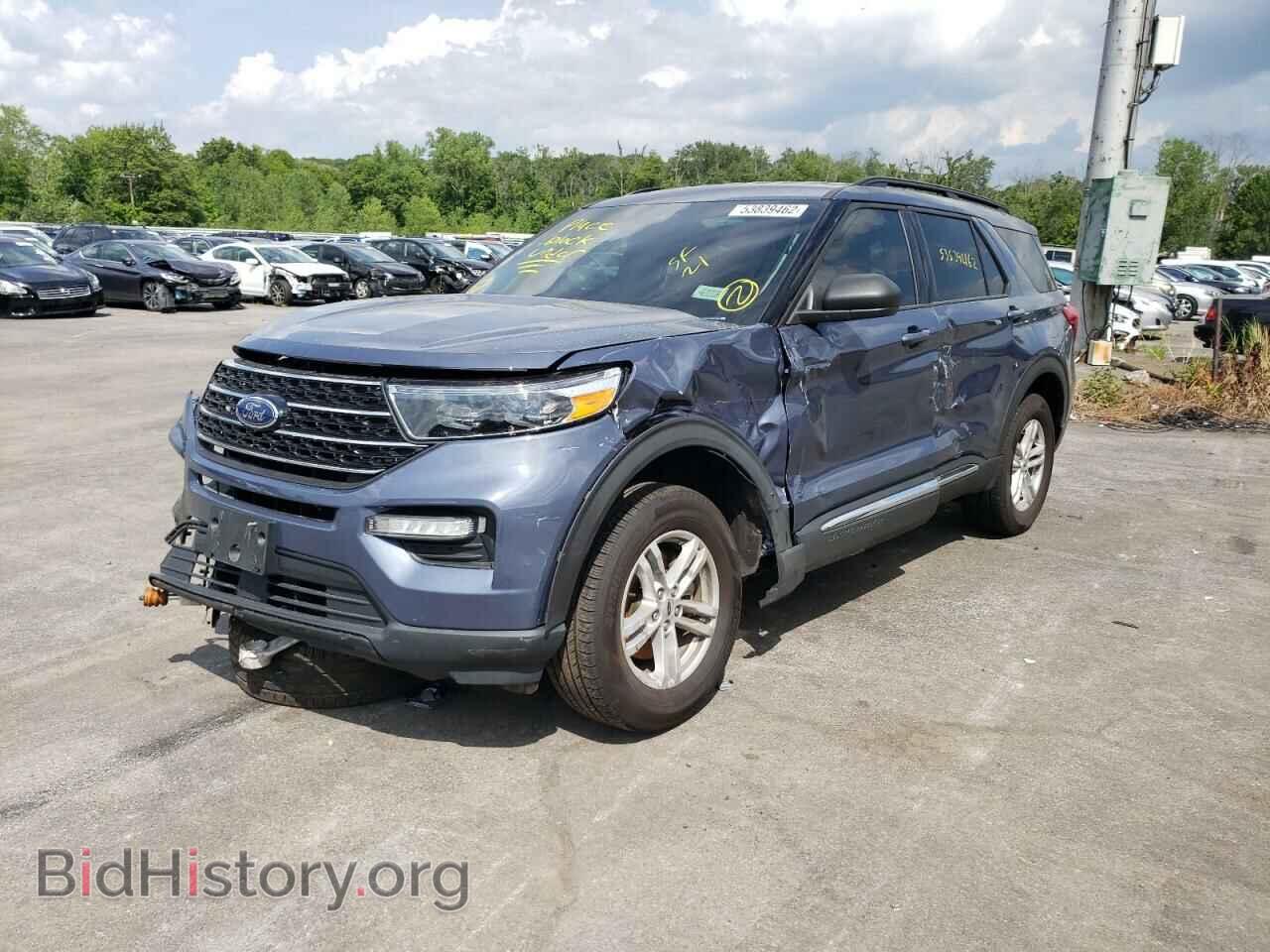 2021 FORD EXPLORER - VIN: 1FMSK8DH9MGA10617 - Фото 2
