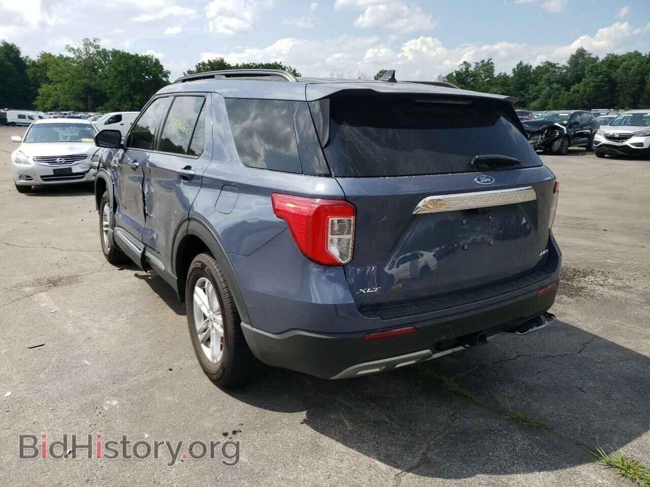 2021 FORD EXPLORER - VIN: 1FMSK8DH9MGA10617 - Фото 3