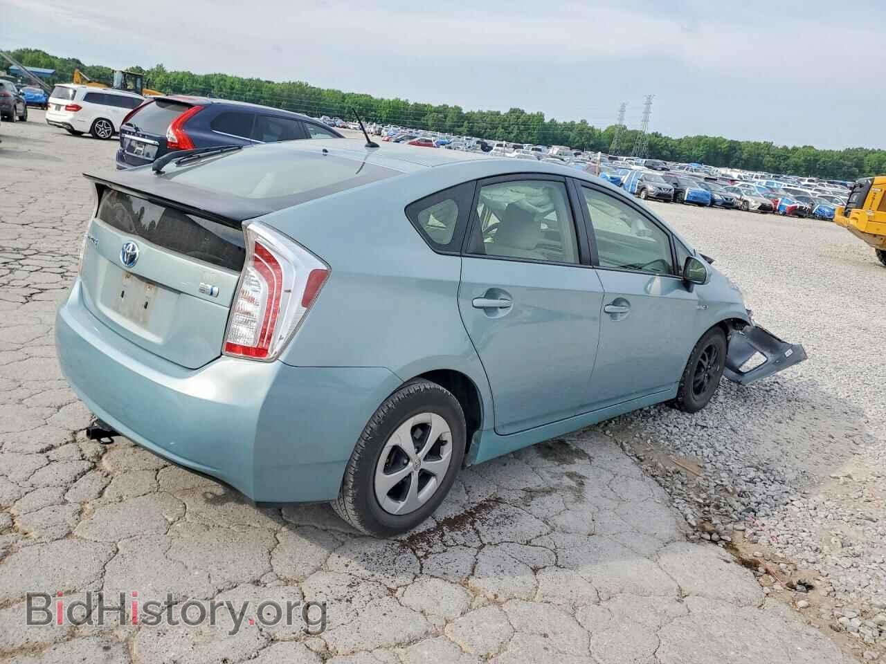 2014 TOYOTA PRIUS - VIN: JTDKN3DU8E1818909 - Фото 3