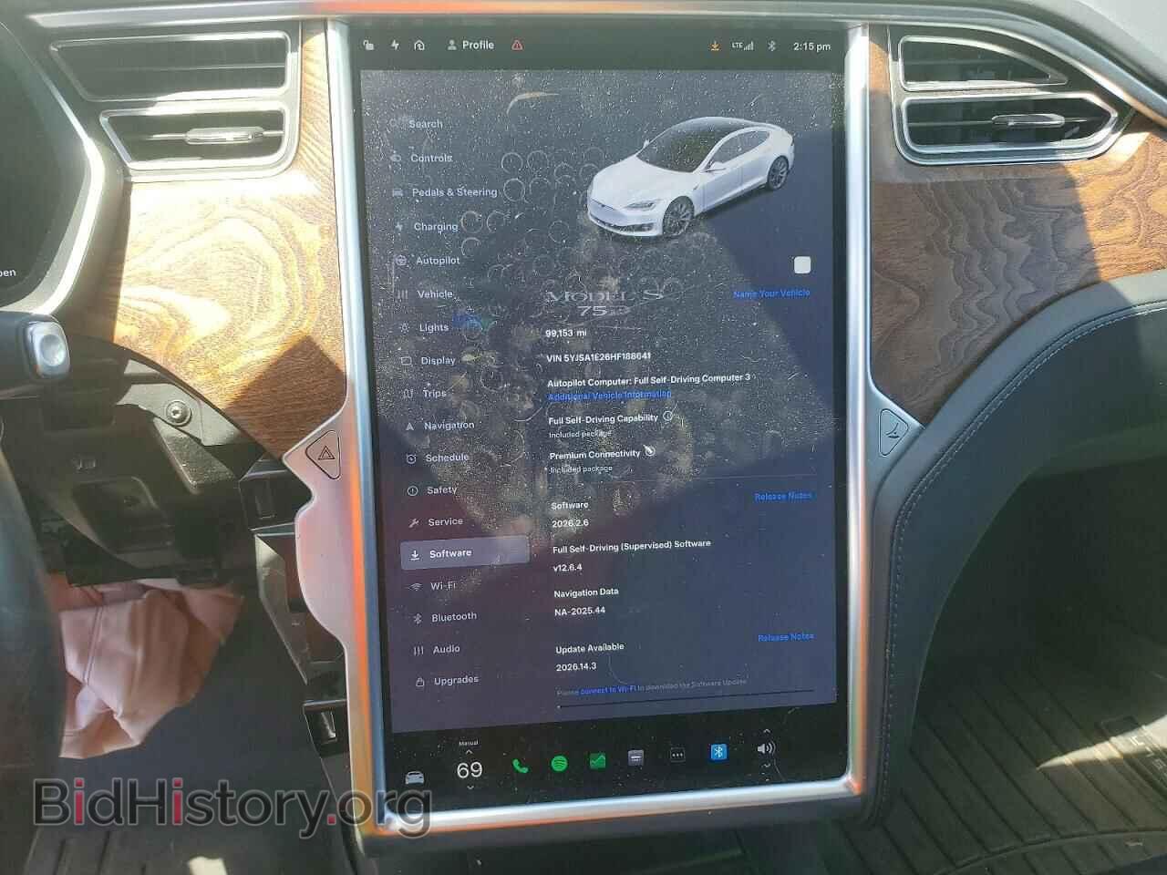 2017 TESLA MODEL S - VIN: 5YJSA1E26HF188641 - Photo 9