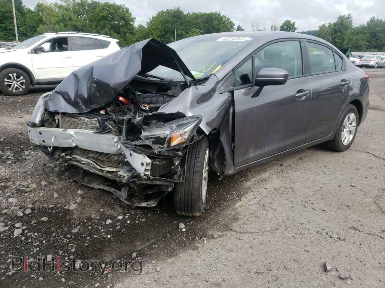 2015 HONDA CIVIC - VIN: 19XFB2F56FE243475 - Фото 2