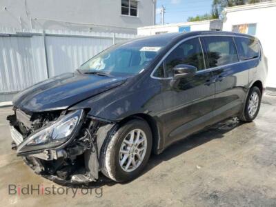 2023 Chrysler MINIVAN LX, черный — VIN 2C4RC1CGXPR531929, Copart